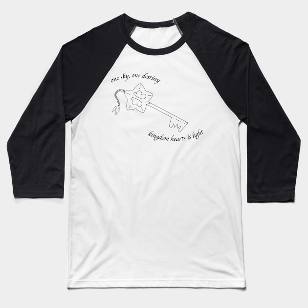 Paopu Keyblade Baseball T-Shirt by Hikaruel